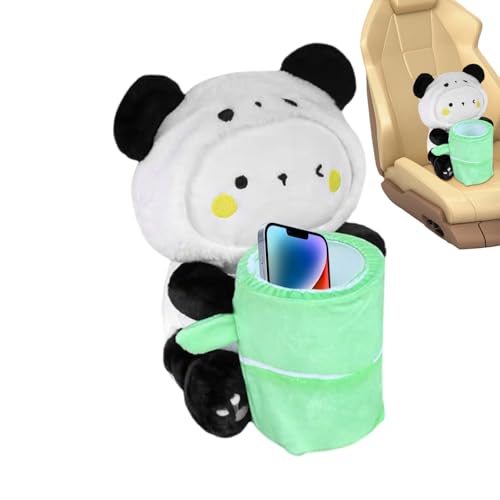 Cushangty Niedliche Auto-Taschentuchbox, Plüschtier-Autotaschentuchhalter, Multifunktionaler Aufbewahrungsbehälter für Tiere und Mülleimer, Kreative Tier Cartoon Tissue Box Dekorative Organizer Cushangty Niedliche Auto-Taschentuchbox, Plüschtier-Autotaschentuchhalter, Multifunktionaler Aufbewahrungsbehälter für Tiere und Mülleimer, Kreative Tier Cartoon Tissue Box Dekorative Organizer von Cushangty