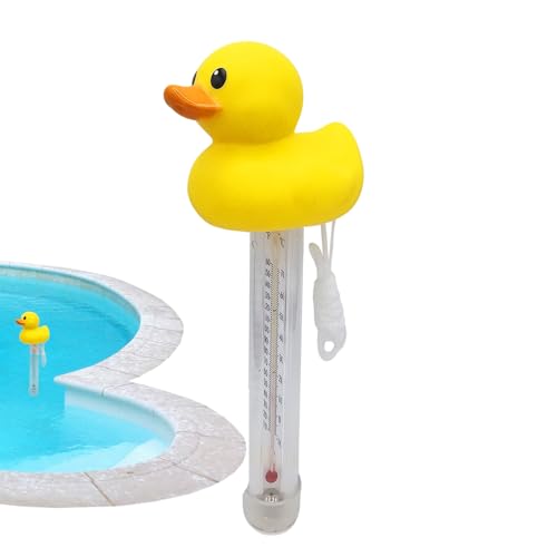 Cushangty Schwimmendes Thermometer, Schwimmendes Wasserdichtes Badethermometer, Großes Display Badezubehör Für Schwimmteich Spa Garten Erwachsene Cushangty Schwimmendes Thermometer, Schwimmendes Wasserdichtes Badethermometer, Großes Display Badezubehör Für Schwimmteich Spa Garten Erwachsene von Cushangty