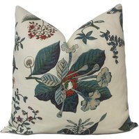 Cowtan Und Tout Linnaeus Petrol/Cream Kissenbezug Home Interior Deco von CushiDesignsCo