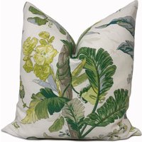 Schumacher Tropique Tropicana Collection Citron Kissenbezug Doppelseitig von CushiDesignsCo