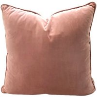 Altrosa Samtkissen-Bezug Passende Paspel Altrosa Samtkissen-Bezug Passende Paspel von CushionsandMore