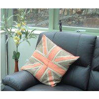 Luxus, 50 cm Große Handgefertigte Kissen Mit Union Jack Themen in Atemberaubenden Modernen Farben. Kostenlose Lieferung Großbritannien von CushionsbyDenise