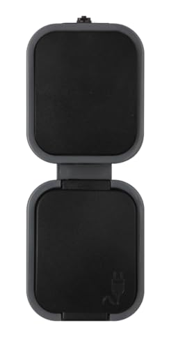 CusoTec Aufputz Feuchtraum Steckdose Schalter Kombinationen mit Deckel IP54 Robust (Schalter/Steckdose Kombi senkrecht) von CusoTec