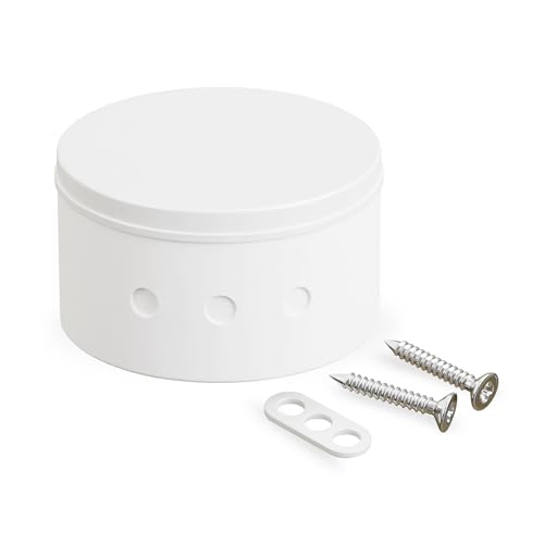 CusoTec Deckenbaldachin - 70mm x 31mm - Deckendose weiß - Abzweigbaldachin - Lampen Verteilerdose - Baldachin Abzweigdose Kabelabdeckung von CusoTec