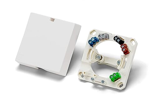 CusoTec Herdanschlussdose Schraubklemmen Herddose Herdanschluss Weiß für Unterputz und Aufputz geeignet 5x2,5² von CusoTec