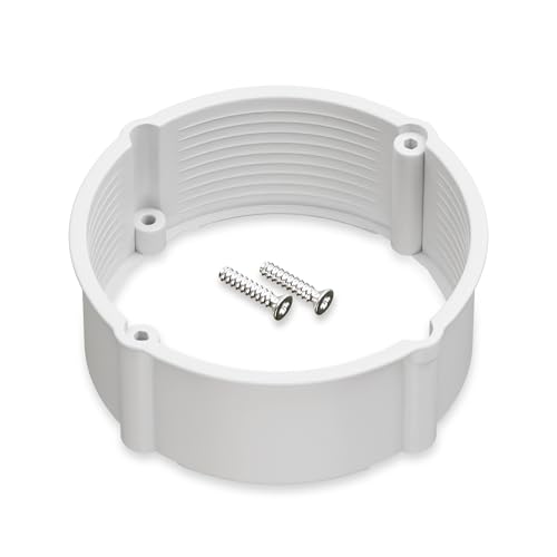 CusoTec Putzausgleichring - 25 Stück 24mm weiß- für 60 mm Schalterdosen, inkl. Schrauben, für 60mm Schalterdosen, zur Putzschichtanpassung CusoTec Putzausgleichring - 25 Stück 24mm weiß- für 60 mm Schalterdosen, inkl. Schrauben, für 60mm Schalterdosen, zur Putzschichtanpassung von CusoTec