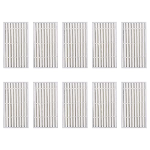 Cusstally 10 Stück HEPA-Filter für V3 / V3 / V5 / V5S Staubsaugerroboter von Cusstally