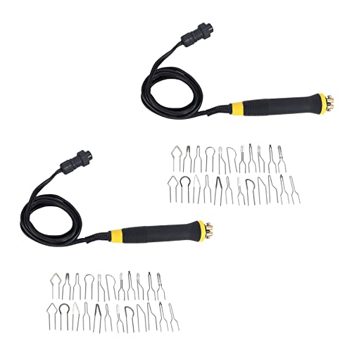 Cusstally 2 Stück Electrocautery Pen Pyrography Handle Solder Tip 46 Stück Serie für Trinkflasche, Plank, Leder, Cusstally 2 Stück Electrocautery Pen Pyrography Handle Solder Tip 46 Stück Serie für Trinkflasche, Plank, Leder, von Cusstally