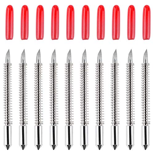 Cusstally 50 Stück 45 Grad Schneidemesser Vinyl für Graphtec CB09U CB09 Cameo Schneidemesser Maker von Cusstally
