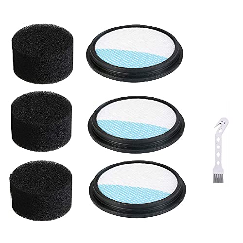 Cusstally Filter-Set für Vax Blade 32 V, Ersatzfilter für Vax TBT3V1B1/TBT3V1B2/TBT3V1H1, Staubsaugerzubehör von Cusstally
