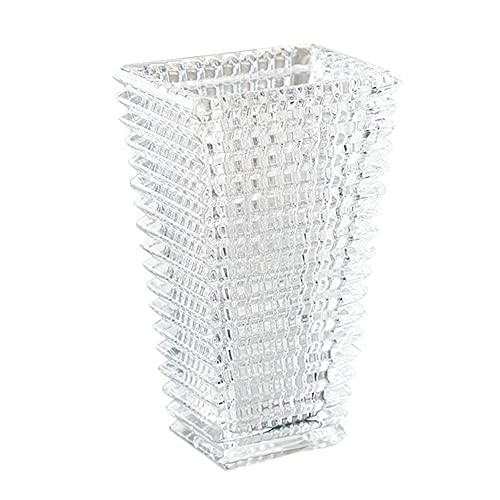 Cusstally Luxus Kristallvase Nordic Blumenarrangement Container Desktop Rechteckige B von Cusstally