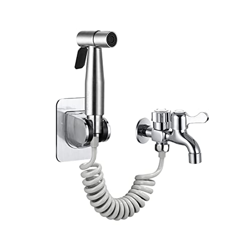 Hand-Bidet-Set Bidet-Sprühgerät for Toilette Edelstahl-Hand-Bidet-Sprühgerät for Toilette Toiletten-Sprühgerät Dual Mode 3 m Schlauch G1/2 Dual-Wasserhahn for Badewanne, gebürstet Badezimmer-Hardware Hand-Bidet-Set Bidet-Sprühgerät for Toilette Edelstahl-Hand-Bidet-Sprühgerät for Toilette Toiletten-Sprühgerät Dual Mode 3 m Schlauch G1/2 Dual-Wasserhahn for Badewanne, gebürstet Badezimmer-Hardware von Cusstally