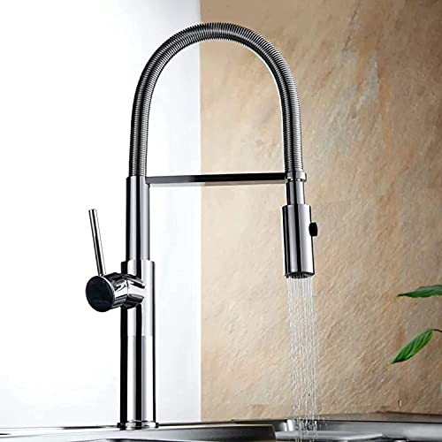 Wasserhähne, Wasserhahn Küchenarmatur Messing Chrom Pull Down Küchenmischer 360 Waschbecken Wasserhahn Badezimmer-Hardware Wasserhähne, Wasserhahn Küchenarmatur Messing Chrom Pull Down Küchenmischer 360 Waschbecken Wasserhahn Badezimmer-Hardware von Cusstally
