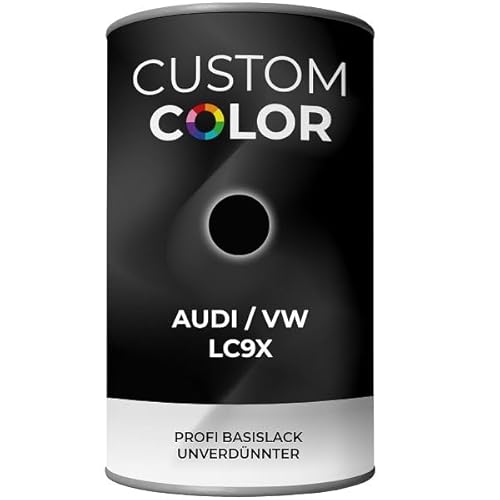 Custom Color Autolack 1 Liter für Audi VW LC9X konventionell unverdünnter 1:1 von Custom Color