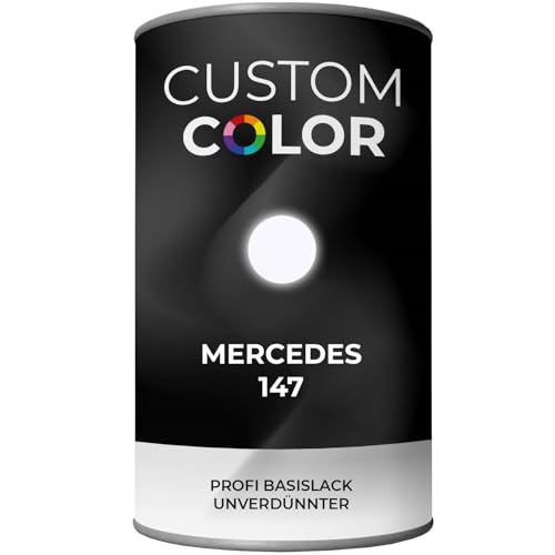 Custom Color Autolack 1 Liter für MERCEDES 147 basislack unverdünnter 1:1 von Custom Color