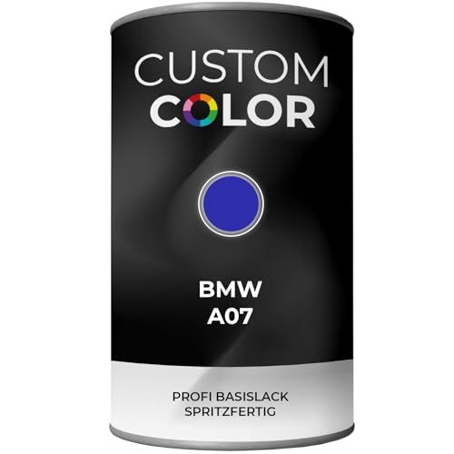 Custom Color Basislack für BMW A07 1 Liter konventionell Basislack Spritzfertig von Custom Color