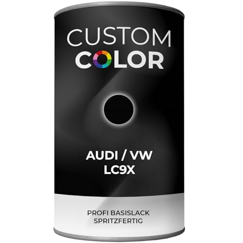 Custom Color Basislack für VW Audi LC9X 1 Liter konventionell Spritzfertig von Custom Color