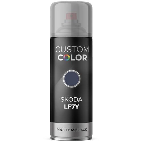 Custom Color Spraydose Autolack 1K Basislack für Skoda LF7Y 400ml von Custom Color