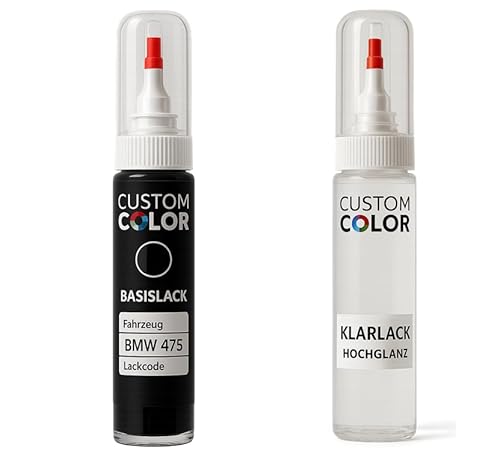 Lackstift für BMW 475 LACKSTIFT Reparatur Set Autolack 2x20ml von Custom Color