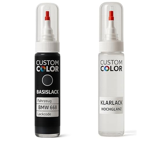 Lackstift für BMW 668 LACKSTIFT Reparatur Set Autolack 2x20ml von Custom Color