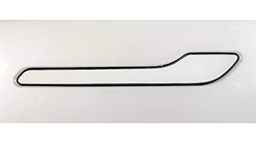Custom Cut Graphics Türgriff-Wickel für Tesla Model 3/Y (perlweiß mehrschichtig) von Custom Cut Graphics
