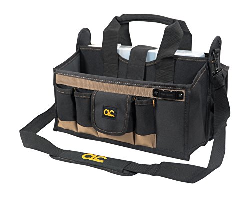 Custom Leathercraft CLC 1529 40,64 cm Zentraler Fach-Werkzeugbeutel, 16 Fächern von Custom Leathercraft