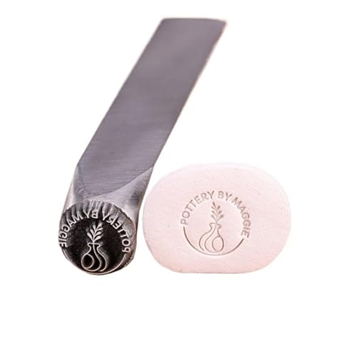 Individueller Töpferstempel – Signatur-Tonstempel, Metallstempel, Makers Mark Stamp Pottery Individueller Töpferstempel – Signatur-Tonstempel, Metallstempel, Makers Mark Stamp Pottery von Custom System