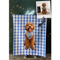 Personalisierte Wasserabweisende Picknickdecke - Made in Usa | 59 "x 50 " von CustomCooper