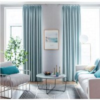 1 Paar Taubenblaue Vorhänge, Benutzerdefinierte Fenstervorhänge, Leinenmischgewebe, Schweres Gewicht 1 Paar Taubenblaue Vorhänge, Benutzerdefinierte Fenstervorhänge, Leinenmischgewebe, Schweres Gewicht von CustomCurtainsBeyond