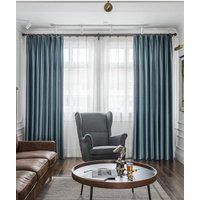 Paar Blaue Mirage Samtvorhänge, Schlafzimmer Wohnzimmer Benutzerdefinierte Vorhänge Paar Blaue Mirage Samtvorhänge, Schlafzimmer Wohnzimmer Benutzerdefinierte Vorhänge von CustomCurtainsBeyond