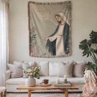 Religious Woven Blanket, My Soul Magnifies The Lord Christian Inspirational Throw Spiritual Home Decor, Prayer Blanket Religious Woven Blanket, My Soul Magnifies The Lord Christian Inspirational Throw Spiritual Home Decor, Prayer Blanket von CustomGiftStudioND