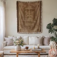 Shroud Of Turin Blanket Religious Throw, Christian Gifts Idea, Unique Faith Gift Woven Art, Sacred Replica Jesus Relic, Custom Gift Shroud Of Turin Blanket Religious Throw, Christian Gifts Idea, Unique Faith Gift Woven Art, Sacred Replica Jesus Relic, Custom Gift von CustomGiftStudioND
