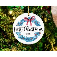 Familie Weihnachtsschmuck | Baby Erste Weihnachten Ornament Kinder Weihnachtsverzierung Weihnachtsgeschenke Weihnachtsdekoration von CustomHappinessShop