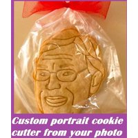 Benutzerdefinierte Cookie Cutter, Benutzerdefinierte Porträt-Ausstechform, Personalisierte Ausstechform, Diy Gesicht Stempel von CustomMadeStamp