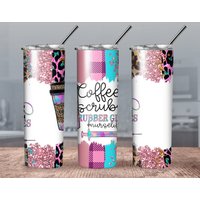 Krankenschwester Lebensbecher/Rosa Gepard Und Tiger Print Kaffeetasse/Benutzerdefinierte Kaffeetasse/Trinkglas/Urlaubsgeschenk von CustomSipsBoutique