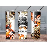 Personalisierter Basketball Becher Für Mamas, Mamas Leben, Basketball, Kaffeebecher, Becher, Jutebecher, Jutebecher von CustomSipsBoutique