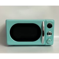 Aqua Sky Retro Und Chrome Mikrowelle, Kitchenaid, Geräte, Küchengeräte von CustomappliancesbyJ