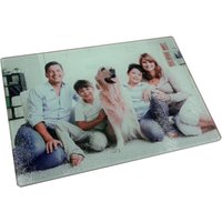Arbeitsplattenschoner Personalisierte Schneidebrett Glas Schneideblock Mit Ihren Fotos/Bilder Logo Individuell Bedruckt Hitzebeständig von CustomisedPrinting