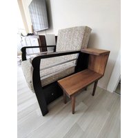 Hölzerner Beistelltisch - Dekoratives Design Solid Mini Rack Zeitschriften Und Nachttisch von CustomizableWoodenPr