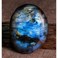 Polierter Ei-Form-Labradorit-stein, Der Blaues Und Goldenes Licht Reflektiert, Edelstein, Meditation, Geschenk, Schmuck #2470 Polierter Ei-Form-Labradorit-stein, Der Blaues Und Goldenes Licht Reflektiert, Edelstein, Meditation, Geschenk, Schmuck #2470 von CustomizationShop