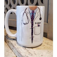 Personalisierte Reise-Thermoskanne Oder Keramiktasse Für Krankenschwester Heiße Kalte Flüssigkeiten, Einzigartiges Geschenk Arzt, Doppelwandiges von CustomprintsbyLisa