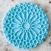 Arabisch Muster 3 Keks Popup Embosser Stempel Fondant Kuchen Dekoration Icing Ramadan Eid von CutBakeStamp