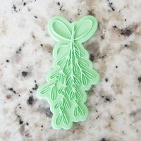 Mistelzweig Keks Popup Embosser Stempel & Ausstecher Fondant Kuchen Dekoration Icing Schablone Weihnachten von CutBakeStamp