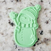 Süßer Schneemann Keks Popup Embosser Stempel & Cutter Fondant Kuchen Dekoration Icing Schablone Weihnachten Süßer Schneemann Keks Popup Embosser Stempel & Cutter Fondant Kuchen Dekoration Icing Schablone Weihnachten von CutBakeStamp