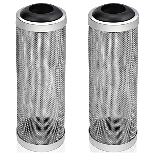 Widream 2 Stück Filter Guard 16 mm, Aquarium Filter Fish Mesh Netz, Aquarium Filter Guard Mesh Net, Aquarium Schutzhülle für Aquarien, Tropische Fischfarmen, Koiteiche von cutefly