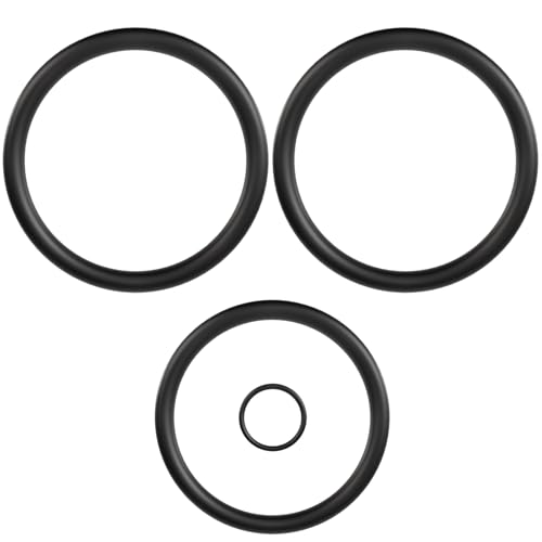 Cutetool (4er-Set) 31935-0001 WC9-3 U9-359 O-Ring-Umbau-Set für Tankdeckel, Tankkörperbasis, Luftablassventil, kompatibel mit Pentair Sta-Rite Posi-Flo II PTM50 PTM70 PTM100 PTM135 von Cutetool