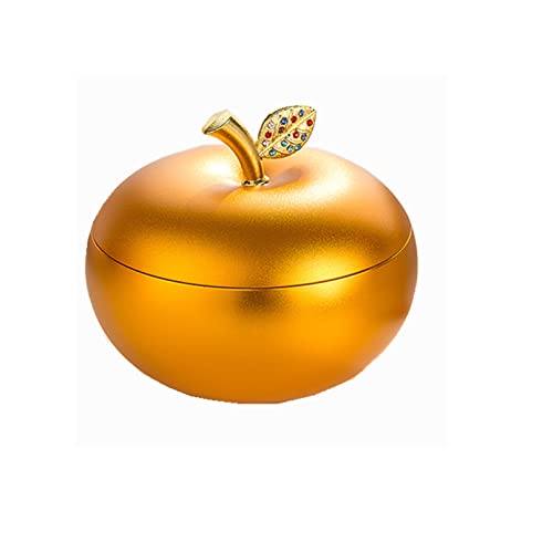 Cutfouwe Creative Mülleimer – Aluminiumlegierung – Mit Deckel Für Draußen Balkon Geruchsdicht, Er Eignet Sich Geschlossen Auch Als Schöne Tischdeko,Blau Cutfouwe Creative Mülleimer – Aluminiumlegierung – Mit Deckel Für Draußen Balkon Geruchsdicht, Er Eignet Sich Geschlossen Auch Als Schöne Tischdeko,Blau von Cutfouwe