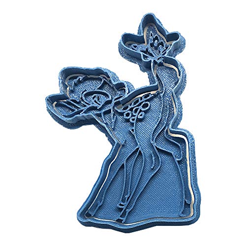 Cuticuter CGBAMBI Cortador de galletas Bambi. Ausstechformen, Kunststoff, Blau von Cuticuter