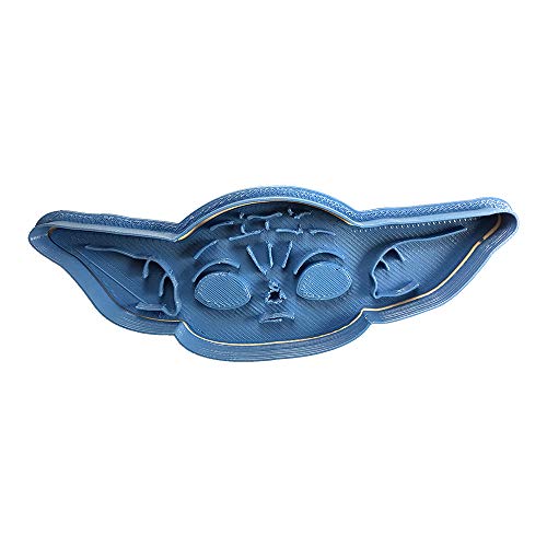Cuticuter Baby Yoda Cara Ausstechform, PLA, Blau von Cuticuter