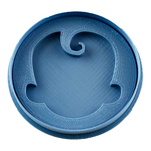 Cuticuter Bebe JEFAZO logo2 Ausstechform, Blau, 8 x 7 x 1.5 cm von Cuticuter